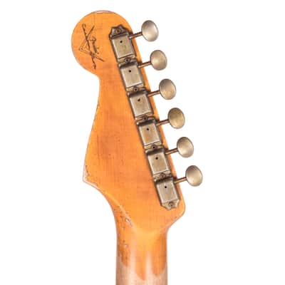 Fender Custom Shop Special Edition 1961 Stratocaster Super Heavy Relic Aged Vintage White over 3-Tone Sunburst (Serial #CZ591622) image 7