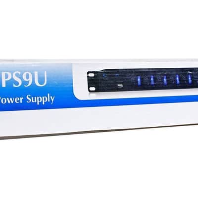 Technical Pro PS9U 1U Rack Mount DJ Pro Audio Power Supply w/ USB Charging Port image 7