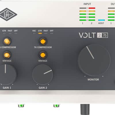 Universal Audio Volt 276 USB-C Audio Interface 2021 - Present - Tan / Gray image 5