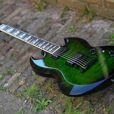 ESP USA Viper - Dark Green Sunburst image 9