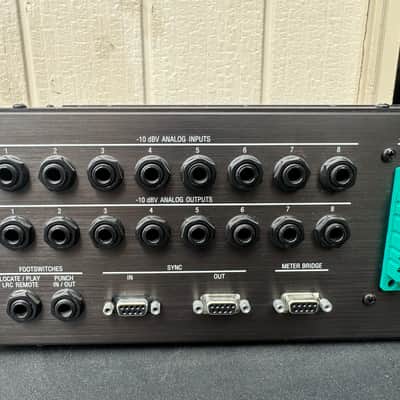 Alesis ADAT 16-Bit 8-Track Digital Audio Recorder + LRC Remote + Manual 1991 - 1995 - Black image 8