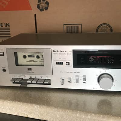 Technics RS-M11 Mkii  Stereo Cassette Deck 1970 Silver Face image 1