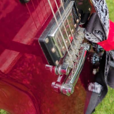 Vintage VS6-CR Reissued Series Double Cut with Gold Hardware 2010s - Cherry Red image 21