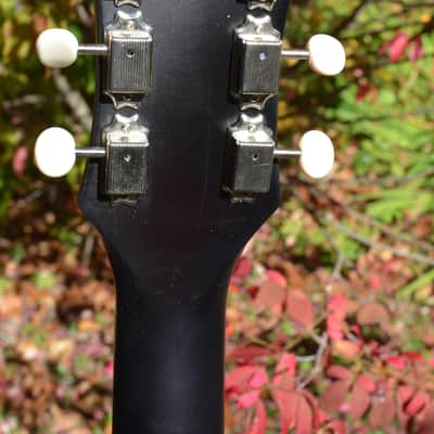 2021 Recording King Dirty 30s 7, w/a Toba 000 body in Sunburst w/ Gold Foil Soundhole Pickup, w/New set-up, & New Black Hardshell Case ~ Mint ! image 5