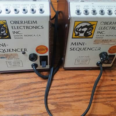 Pair of Oberhiem Cps2 mini sequencers Bild 4