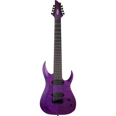 Schecter Guitar Research John Browne Tao-8 Electric Guitar Regular Satin Trans Purple image 3