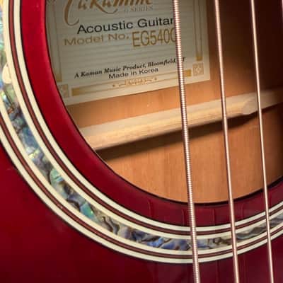 Takamine EG540C 1997-1998 - Transparent Red image 13