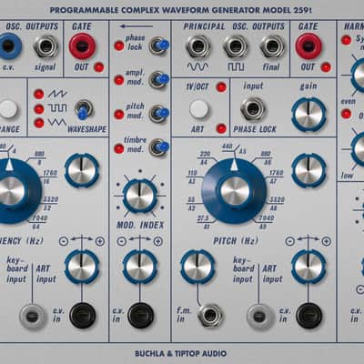 Tiptop Audio BUCHLA Programmable Complex Waveform Generator 259t Dual Oscillator *AUTHORIZED DEALER image 8