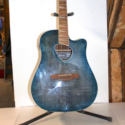 Ibanez ALT30FM-BDB Altstar 2021 - Present - Blue Doom Burst image 1