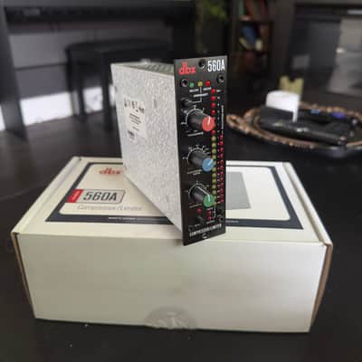 dbx 560A 500 Series Compressor / Limiter Module 2010s - Black image 4