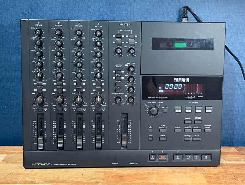 [Excellent] Yamaha MT4X Multitrack Cassette Recorder - Black image 1