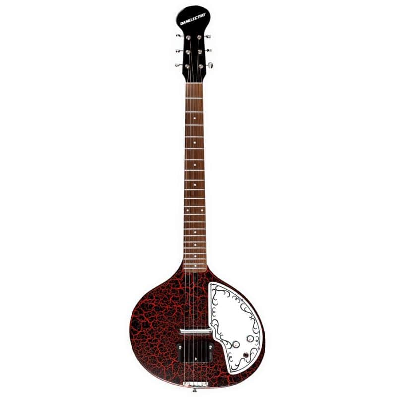 Danelectro BabySitar Red Crackle image 1