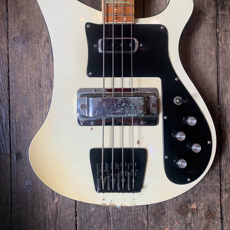 1977 Rickenbacker 1977 Rickenbacker 4001 Bass in White finish …