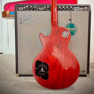 Fundraiser for Veterans!  LAINEY WILSON, JELLY ROLL, CRAIG MORGAN Signed Gibson Custom Shop Murphy Lab 1959 Les Paul Standard (R9) Ultra Light Aged image 25