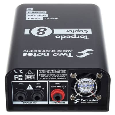 Two Notes Torpedo Captor Reactive Loadbox DI and Attenuator - 8 Ohms (Demo Deal) image 3