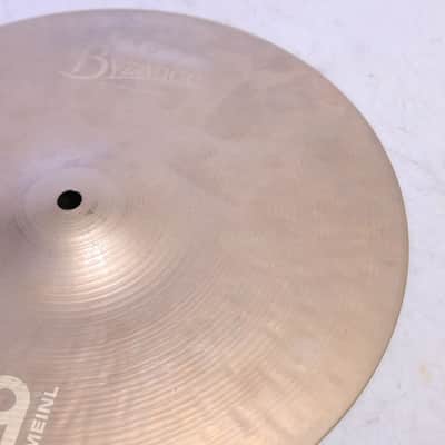 MEINL B14SAH Byzance Vintage Sand Hi-Hats 14-inch Benny Greb Signature Hi-Hat Cymbals (09/07) image 9