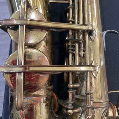 Vintage BUESCHER Aristocrat 140 Alto Saxaphone 1956 image 17