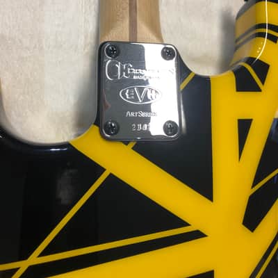 Charvel EVH Art Series 2004 - 2007 - Black / Yellow image 6