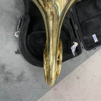 King 618 Single French Horn w/HSC 132570 - Brass Lacquer image 7