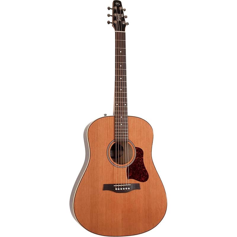 Seagull Coastline Momentum HG Cedar/Cherry Dreadnought w/ Fishman Electronics image 2
