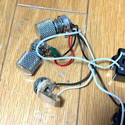 Wilkinson P-Bass Alnico Pickup w/ Harness & Squier P-Bass Pickup, Both In Excellent Condition image 4