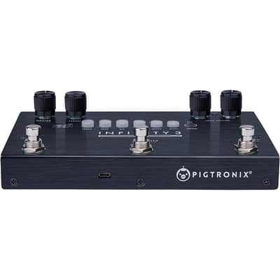 Pigtronix Infinity 3 Deluxe Hi-Fi Stereo Double Looper with Midi Guitar Pedal image 6