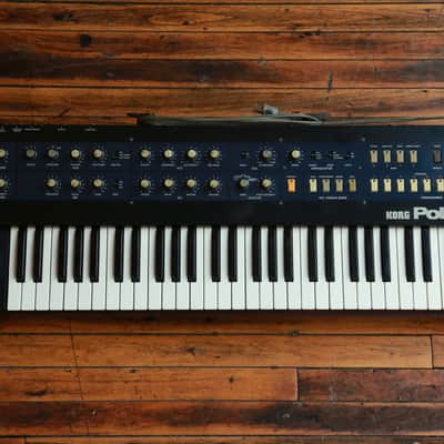1980s Korg Polysix 6-Voice Analog Polysynth (PS-6) Synthesizer image 3