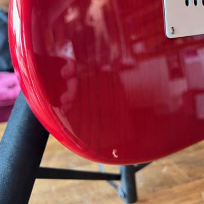 Squier Standard Stratocaster - Cherry Sunburst w/Gig Bag image 6