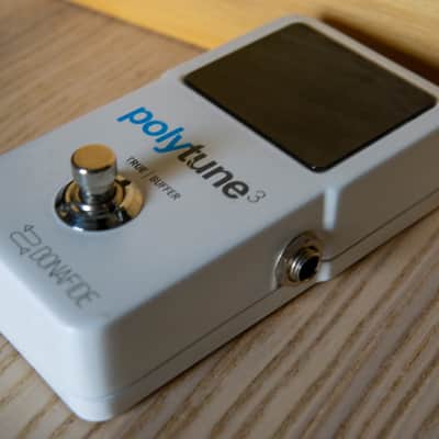 TC Electronic Polytune 3 Polyphonic Tuner Pedal 2017 - Present - White image 4