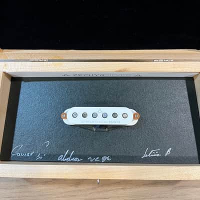 Seymour Duncan Zephyr Silver Strat Neck Pickup White 11209-03-W NOS Custom Shop USA image 2