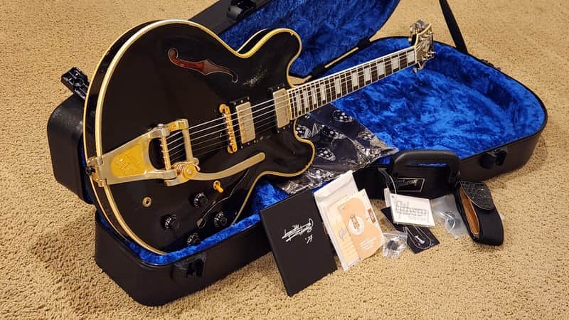Gibson Custom Shop Murphy Lab Keith Richards Signature '60 ES-355 Collector's Edition Reissue (Aged, Signed Label) 2026 - Ebony