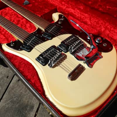 Mosrite Joe Maphis model 1967 - Pearl White image 16
