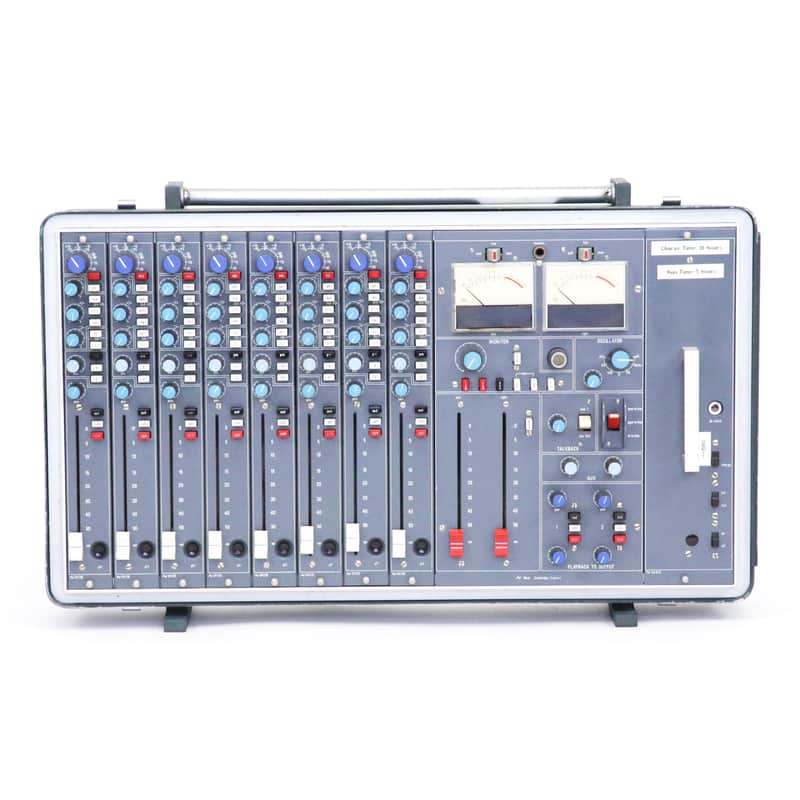 1979 Neve 5422 8x2 Suitcase Mixing Console 34128 Channel Strip Modules Vintage Original Summing Mixer Studio SideCar Complete with PSU Lid & Manual image 1