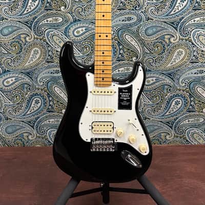 Fender Player II Stratocaster HSS Electric Guitar Black image 2