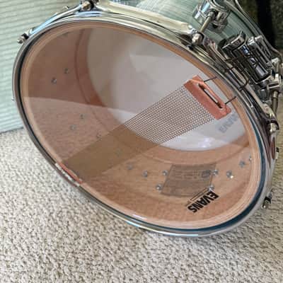 DW Collectors series Maple Standard snaer 2020s - Pale Blue Oyster image 2