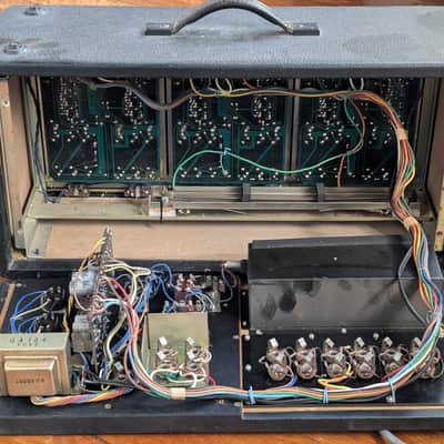 With demo video: Ultra-rare Yamaha VM100 discrete microphone preamp / mixer with spring reverb image 7