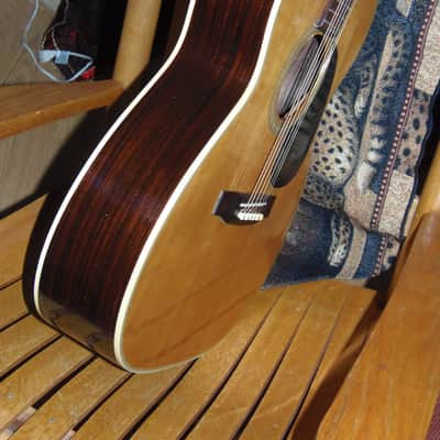 Rare 1974 Takamine F-310S, Solid Spruce w/Rosewd-42yrs Old,This one is Relic'd naturally w/age Nice! image 14