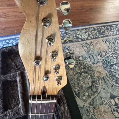 Warmoth/MJT Telecaster 2026 - Relic Nitro Faded Shell Pink image 7