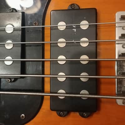Fender American Deluxe Precision Bass V 2000 3-Color Sunburst USA — Delano Pickups, Original Case image 5