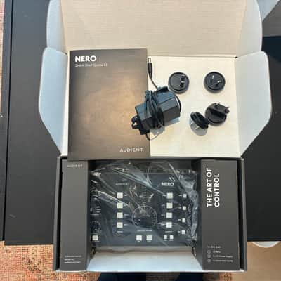 Audient Nero Desktop Monitor Controller 2019 - Black and Gray image 4