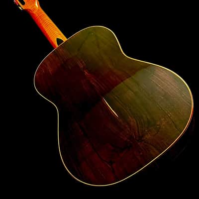 Nahum Herrera Lattice Concert Guitar 2024-Cedar/Ancient Dark Cocobolo image 16
