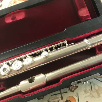 Altus 1207SRB Professional C Flute Open-Holes, B-Foot Solid Silver image 2