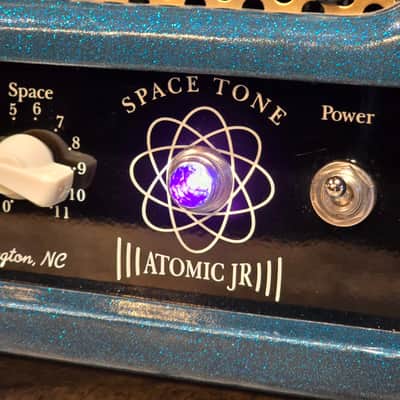 Swart Space Tone Atomic Jr 5-Watt Guitar Amp Head 2017 - Present - Blue Sparkle image 10