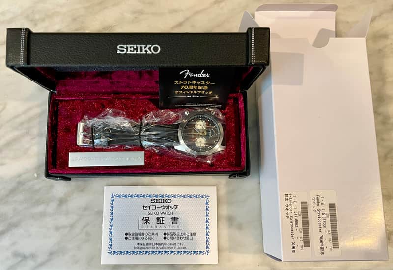 美品✨Seiko fender コラボ　腕時計　クロノグラフ　1954点限定 美品✨Seiko fender コラボ 腕時計 クロノグラフ 1954点限定 美品