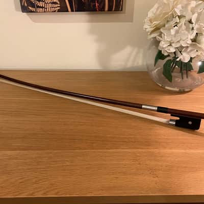 Double Bass French Bow - Brazilwood - ideal Student Bow image 12