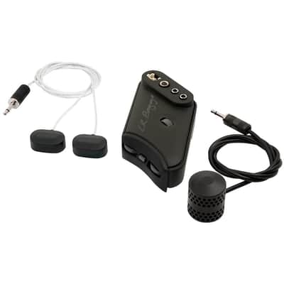 LR Baggs HiFi Duet High-Fidelity Pickup & Microphone Mixing System Bundle with 12 Guitar Picks & Polishing Cloth – Studio-Quality Acoustic Guitar Pickup with Natural Tone & Dynamic Response image 3