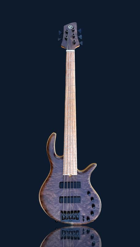 Elrick EVO Gold 5 String Figured Walnut 2025 - Natural image 1