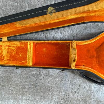 Vintage 1968 Gibson Les Paul Custom / Standard Case – 535 Orange Tolex – Excelsior/Stanford Latches image 11