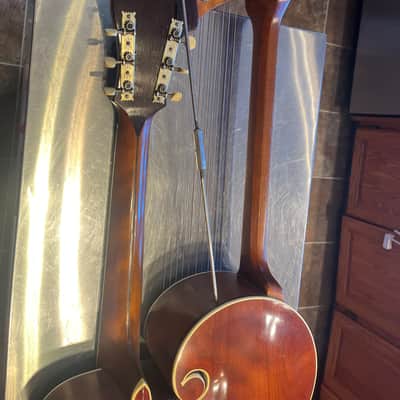 Gibson Style U Harp Guitar 1902 - 1927 - Ebony image 16