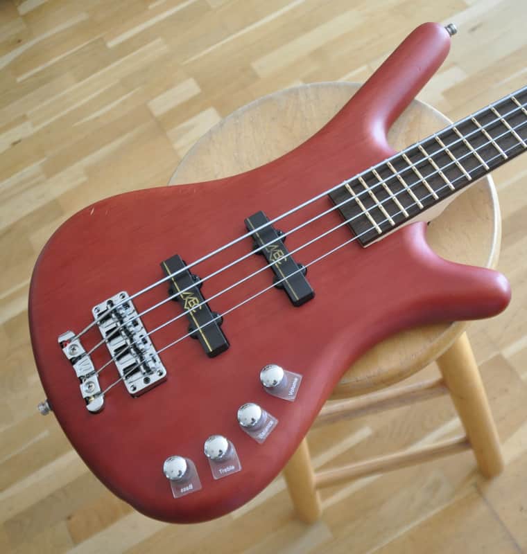 WARWICK Rockbass Corvette Basic 4 Burgundy Red Satin / 4-String Bass / from 2024 / RB A 000758-24 image 1